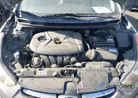 2013 Hyundai Elantra Gls from USA, damaged, VIN KMHDH4AE8DU902322